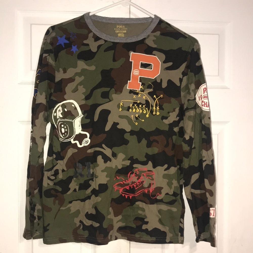 Boy’s Camo Ralph Lauren Polo Tee